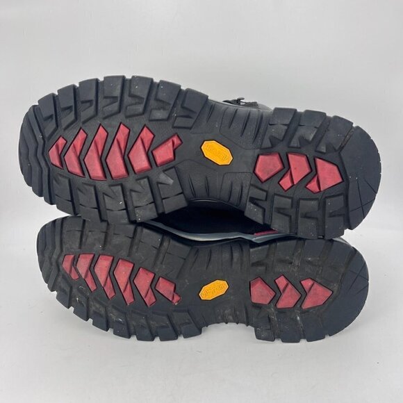Red Wing Flexforce Men Size 7D Aluminum Safety Toe Hiker Boot Black 6671 main image 4